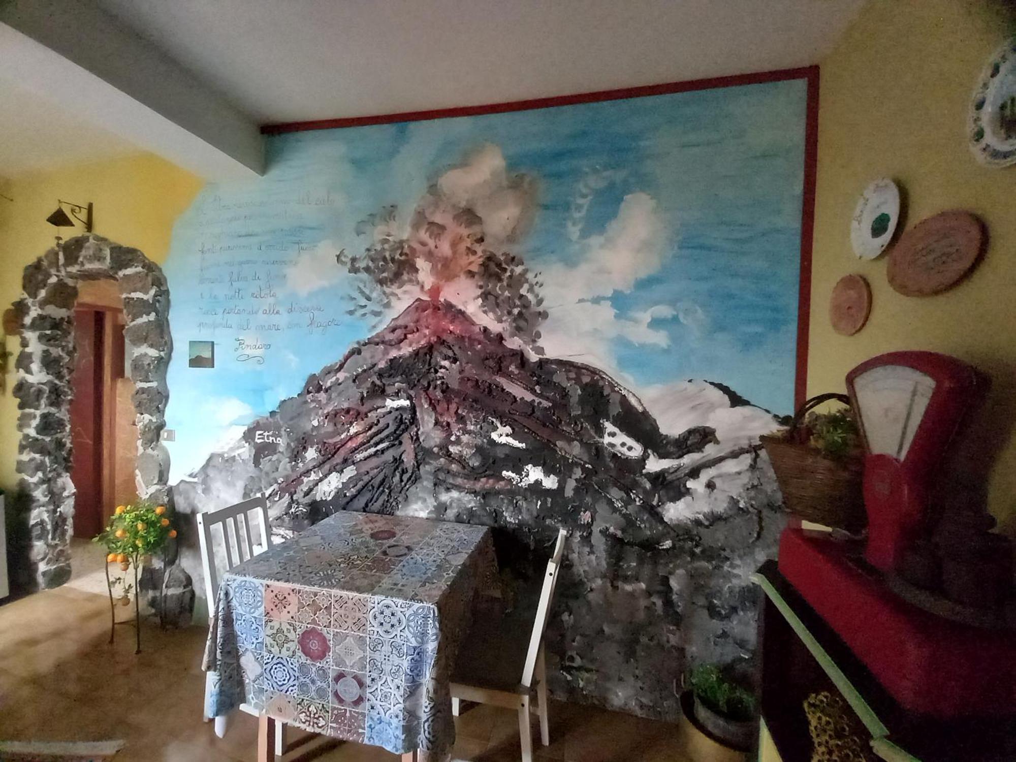 ザッフェラーナ・エトネーア Sicilia In Miniatura "L'Atelier Dell'Etna" Bed & Breakfast 部屋 写真